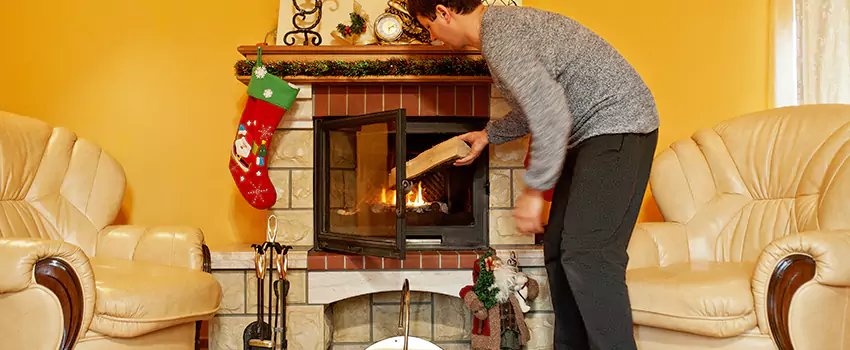 Gas to Wood-Burning Fireplace Conversion Services in Manhattan, Kansas
