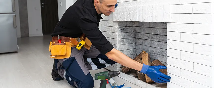 Fireplace Damaged Damper Frame Repair Services in Manhattan, Kansas