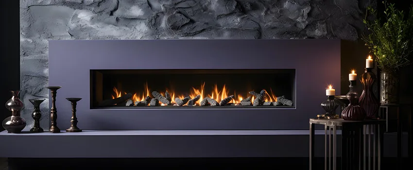 Ember Bed for Ventless Gas Fireplace in Manhattan, KS