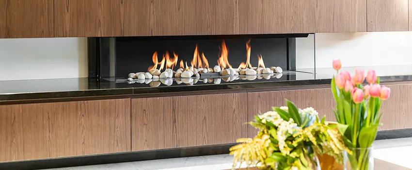 Double-height Fireplace Design Refurbishment in Manhattan, Kansas